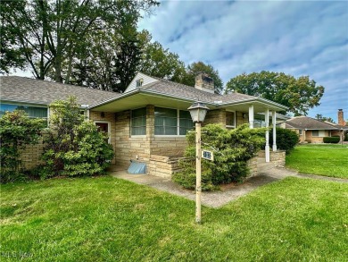 Discover the charm of this solid brick ranch home, perfectly on Trumbull Country Club in Ohio - for sale on GolfHomes.com, golf home, golf lot