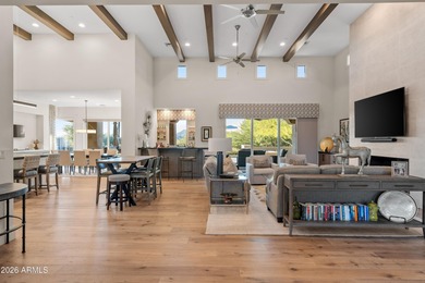 This distinguished Desert Mountain contemporary desert residence on Desert Mountain Golf Club - Renegade Course in Arizona - for sale on GolfHomes.com, golf home, golf lot