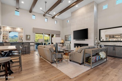 This distinguished Desert Mountain contemporary desert residence on Desert Mountain Golf Club - Renegade Course in Arizona - for sale on GolfHomes.com, golf home, golf lot