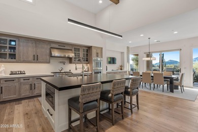 This distinguished Desert Mountain contemporary desert residence on Desert Mountain Golf Club - Renegade Course in Arizona - for sale on GolfHomes.com, golf home, golf lot