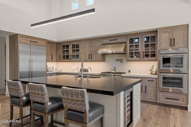 This distinguished Desert Mountain contemporary desert residence on Desert Mountain Golf Club - Renegade Course in Arizona - for sale on GolfHomes.com, golf home, golf lot