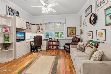 This Beautiful Home Offers Space, Architectural Features on Halifax Plantation Golf Club in Florida - for sale on GolfHomes.com, golf home, golf lot