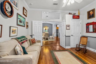 This Beautiful Home Offers Space, Architectural Features on Halifax Plantation Golf Club in Florida - for sale on GolfHomes.com, golf home, golf lot