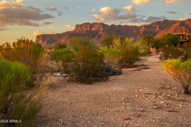 OVER 1/2 ACRE LOT IN SUPERSTITION MOUNTAIN.  Lot has views of on Superstition Mountain Club - Lost Gold in Arizona - for sale on GolfHomes.com, golf home, golf lot