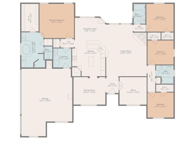 This stunning home offers the perfect blend of indoor comfort on Nutcracker Golf Club in Texas - for sale on GolfHomes.com, golf home, golf lot