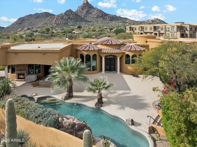 If you're seeking a home where stunning mountain views greet you on Troon Country Club in Arizona - for sale on GolfHomes.com, golf home, golf lot