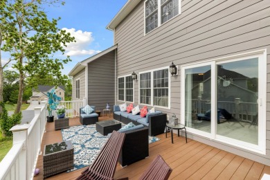 This stunning custom-built home was designed with a large family on Lakeview Golf Course in Virginia - for sale on GolfHomes.com, golf home, golf lot