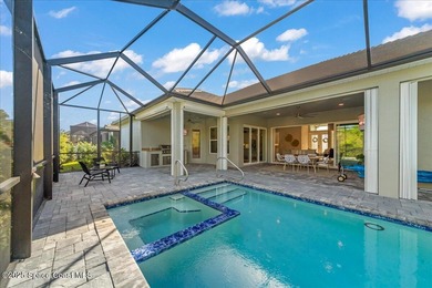 Located in a gated community, this beautifully maintained newer on Suntree Country Club in Florida - for sale on GolfHomes.com, golf home, golf lot