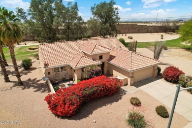 Enjoy stunning mountain views from this golf course lot home in on Desert Trails in Arizona - for sale on GolfHomes.com, golf home, golf lot