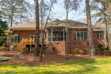 This gorgeous brick home is situated on quiet cul-de-sac on Beacon Ridge Golf and Country Club in North Carolina - for sale on GolfHomes.com, golf home, golf lot