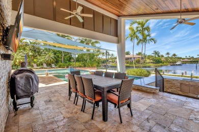 Welcome to waterfront living, in prestigious Frenchman's Creek on Frenchmans Creek Country Club in Florida - for sale on GolfHomes.com, golf home, golf lot