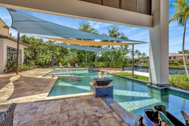 Welcome to waterfront living, in prestigious Frenchman's Creek on Frenchmans Creek Country Club in Florida - for sale on GolfHomes.com, golf home, golf lot