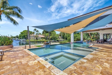 Welcome to waterfront living, in prestigious Frenchman's Creek on Frenchmans Creek Country Club in Florida - for sale on GolfHomes.com, golf home, golf lot