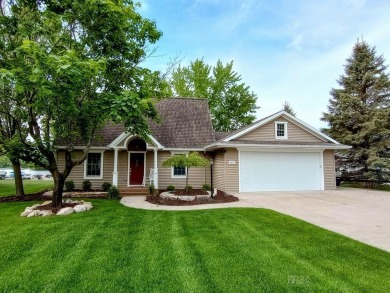 Stunning Waterfront Oasis on Lake Lancer! Welcome to your dream on Lakeside Golf Course in Michigan - for sale on GolfHomes.com, golf home, golf lot
