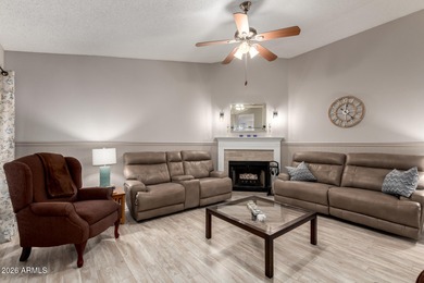 Beautifully updated 2-bedroom, 2-bath condo in the highly on Country Meadows Golf Club in Arizona - for sale on GolfHomes.com, golf home, golf lot