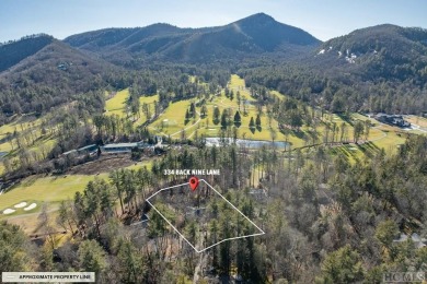 Perched majestically above the eighth fairway and green of the on The Country Club of Sapphire Valley in North Carolina - for sale on GolfHomes.com, golf home, golf lot