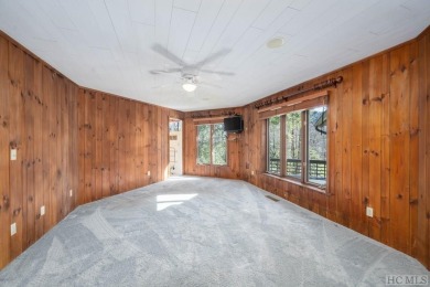 Perched majestically above the eighth fairway and green of the on The Country Club of Sapphire Valley in North Carolina - for sale on GolfHomes.com, golf home, golf lot