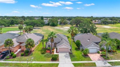 This isn't merely a house; it's your front-row view of the lush on Kissimmee Golf Club in Florida - for sale on GolfHomes.com, golf home, golf lot