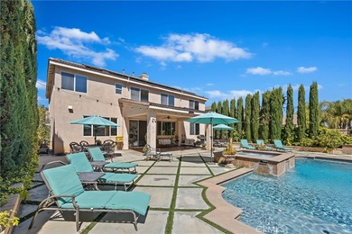 Beautiful Eagle Glen Home with Mediterranean Pool!! Desirable on Glen Ivy Golf Club in California - for sale on GolfHomes.com, golf home, golf lot