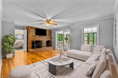 Discover Timeless Elegance and Comfort in this Custom Built on Forest Oaks Country Club in North Carolina - for sale on GolfHomes.com, golf home, golf lot