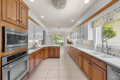 Welcome home! This beautifully detailed executive residence is on Tiger Point Golf and Country Club in Florida - for sale on GolfHomes.com, golf home, golf lot