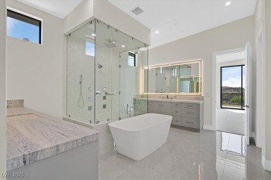 Welcome to 641 Majestic Rim Drive, a modern sanctuary of on Dragon Ridge Country Club in Nevada - for sale on GolfHomes.com, golf home, golf lot