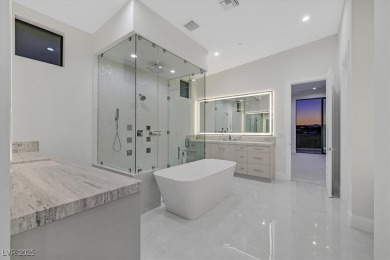 Welcome to 641 Majestic Rim Drive, a modern sanctuary of on Dragon Ridge Country Club in Nevada - for sale on GolfHomes.com, golf home, golf lot