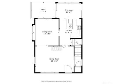 Welcome to this beautifully updated 3-bedroom, 1.5-bath home on Community Golf Center  in Ohio - for sale on GolfHomes.com, golf home, golf lot