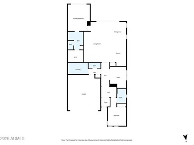 BEAUTIFUL DESERT CONTEMPORARY HOME AVAILABLE POSITIONED ON A on Vista Verde Golf Course in Arizona - for sale on GolfHomes.com, golf home, golf lot