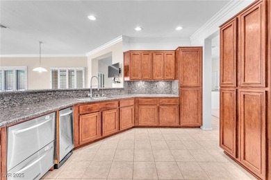 This charming 3-bedroom home in the 55+ Sun City Anthem on Rio Secco Golf Club in Nevada - for sale on GolfHomes.com, golf home, golf lot