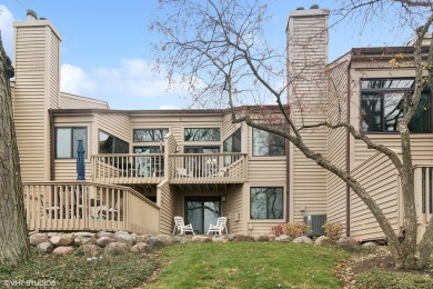 This beautifully updated two bedroom plus loft retreat lives on Lake Barrington Shores Golf Course in Illinois - for sale on GolfHomes.com, golf home, golf lot