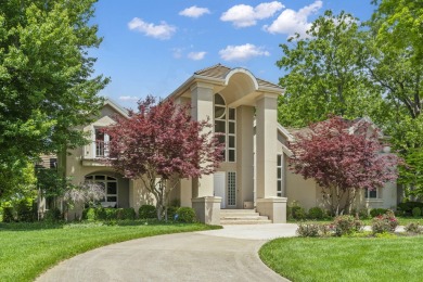 Impressive custom built home located on the 18th tee box in on Highland Springs Country Club in Missouri - for sale on GolfHomes.com, golf home, golf lot