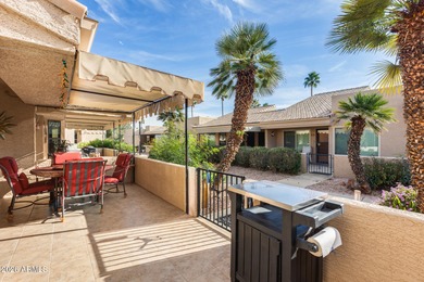 Don't missed this furnished VAULTED Penasco plan with open floor on Sun Village Golf Course in Arizona - for sale on GolfHomes.com, golf home, golf lot
