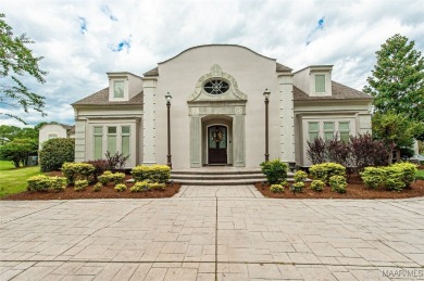 Step into the timeless elegance of this French Provincial on Wynlakes Golf and Country Club in Alabama - for sale on GolfHomes.com, golf home, golf lot