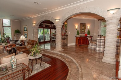 Step into the timeless elegance of this French Provincial on Wynlakes Golf and Country Club in Alabama - for sale on GolfHomes.com, golf home, golf lot