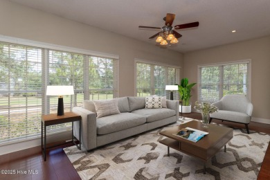 Discover golf front living in this well-maintained brick home on Pinehurst  No. 6 Golf Course in North Carolina - for sale on GolfHomes.com, golf home, golf lot