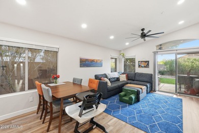 This beautifully updated 3-bedroom, 2-bath residence with on Sanctuary Golf Course At WestWorld in Arizona - for sale on GolfHomes.com, golf home, golf lot