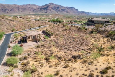 Just WOW!! Fantastic elevated custom homesite in the exclusive on Gold Canyon Golf Resort - Sidewinder in Arizona - for sale on GolfHomes.com, golf home, golf lot