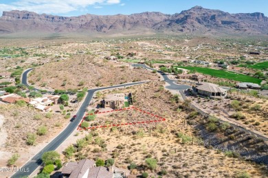 Just WOW!! Fantastic elevated custom homesite in the exclusive on Gold Canyon Golf Resort - Sidewinder in Arizona - for sale on GolfHomes.com, golf home, golf lot