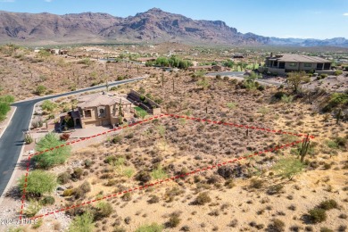 Just WOW!! Fantastic elevated custom homesite in the exclusive on Gold Canyon Golf Resort - Sidewinder in Arizona - for sale on GolfHomes.com, golf home, golf lot