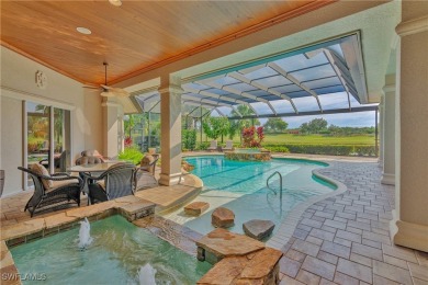 TERRIFIC ESTATE HOME ON PREMIER STREET WITH CAPTIVATING VIEWS OF on Verandah Golf Course and Club in Florida - for sale on GolfHomes.com, golf home, golf lot