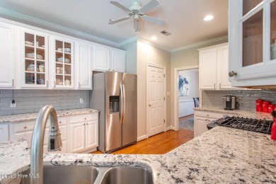 This beautiful 3-bedroom, 2.5-bath home is located on Golf on Sound Golf Links at Albemarle Plantation in North Carolina - for sale on GolfHomes.com, golf home, golf lot