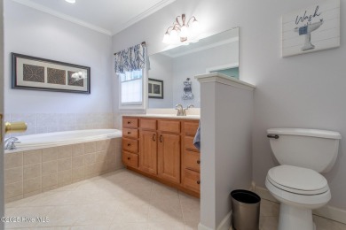 This beautiful 3-bedroom, 2.5-bath home is located on Golf on Sound Golf Links at Albemarle Plantation in North Carolina - for sale on GolfHomes.com, golf home, golf lot
