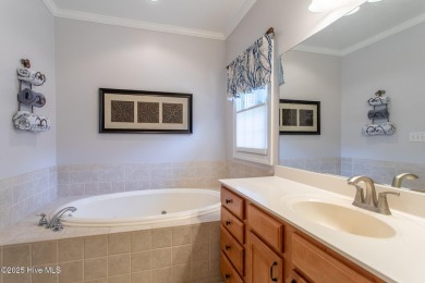 This beautiful 3-bedroom, 2.5-bath home is located on Golf on Sound Golf Links at Albemarle Plantation in North Carolina - for sale on GolfHomes.com, golf home, golf lot