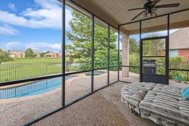 Remarkable water view and golf course lot WITH POOL AND SCREENED on Lantana Golf Club in Texas - for sale on GolfHomes.com, golf home, golf lot