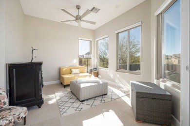 Experience the blend of modern design and timeless elegance in on Troon North Golf Club  in Arizona - for sale on GolfHomes.com, golf home, golf lot