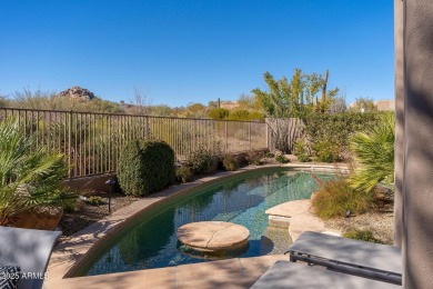 Experience the blend of modern design and timeless elegance in on Troon North Golf Club  in Arizona - for sale on GolfHomes.com, golf home, golf lot