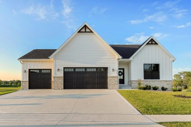 Built by Caliber Homes this RH Series 4 bdrm and 3 bathrooms has on Cedar Pointe Golf Course in Iowa - for sale on GolfHomes.com, golf home, golf lot