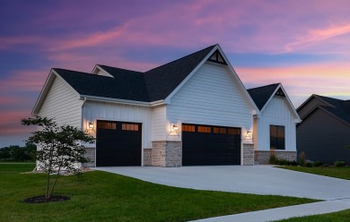 Built by Caliber Homes this RH Series 4 bdrm and 3 bathrooms has on Cedar Pointe Golf Course in Iowa - for sale on GolfHomes.com, golf home, golf lot