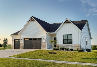 Built by Caliber Homes this RH Series 4 bdrm and 3 bathrooms has on Cedar Pointe Golf Course in Iowa - for sale on GolfHomes.com, golf home, golf lot